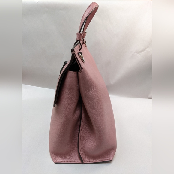 Gucci Bamboo Twist Lock Daily Top Handle Leather Handbag #802 - Picture 6 of 14